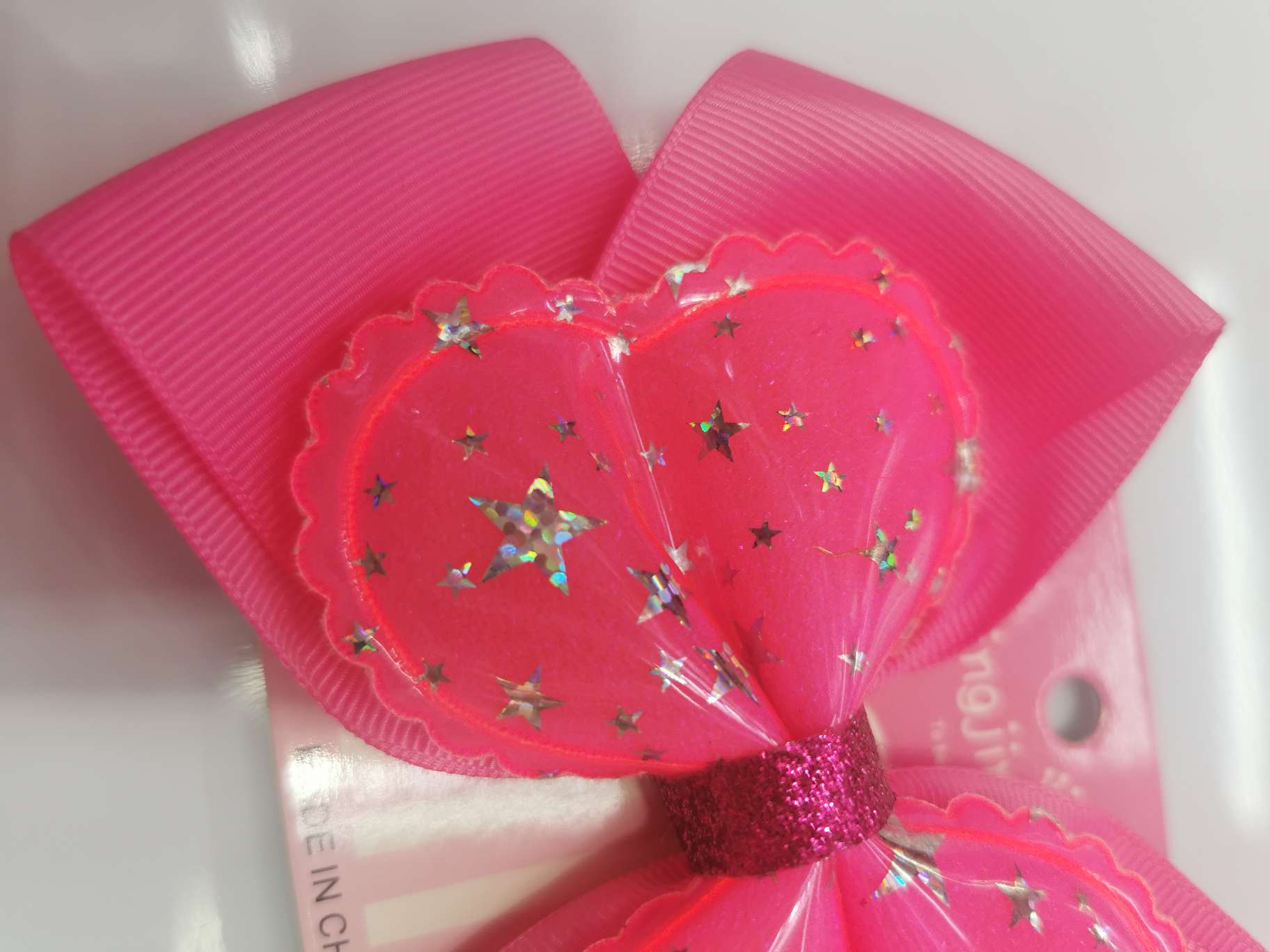 Star bow tie big duck clip Specification image