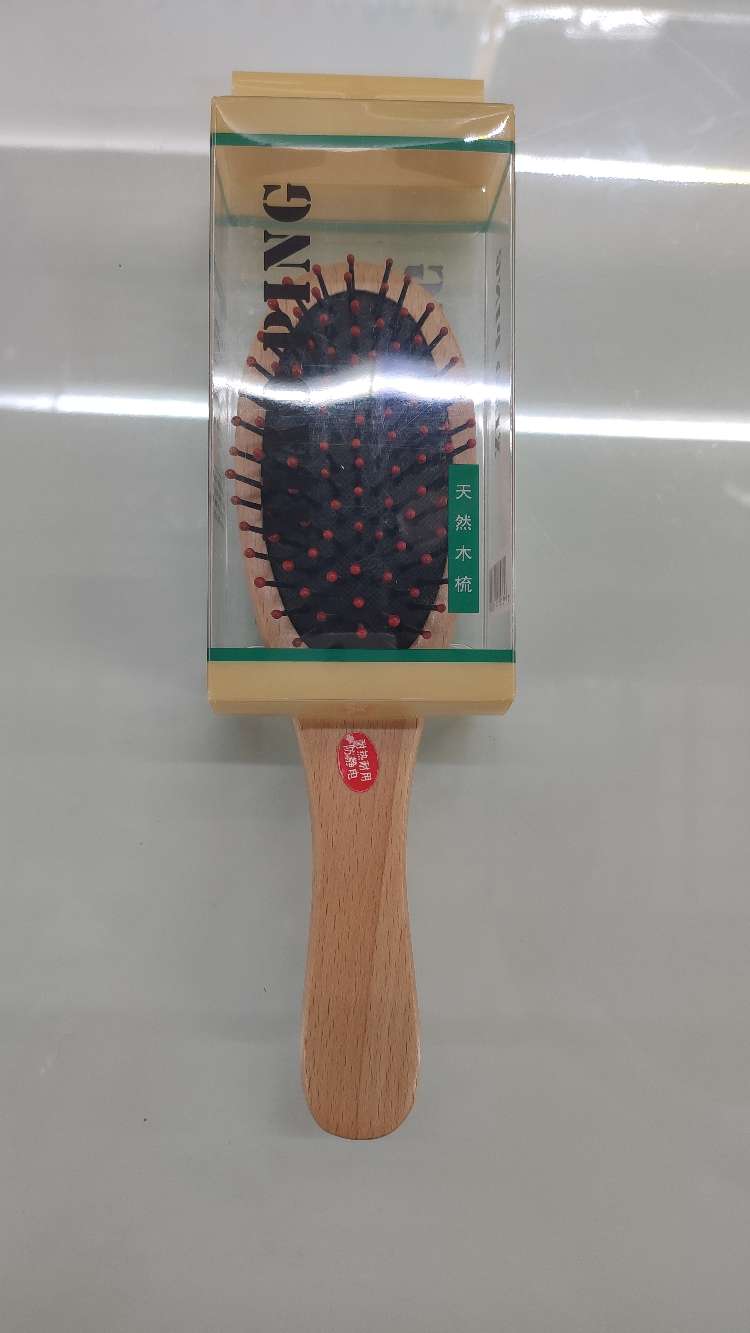 气囊按摩梳榉木气囊按摩梳红点按摩梳产品图