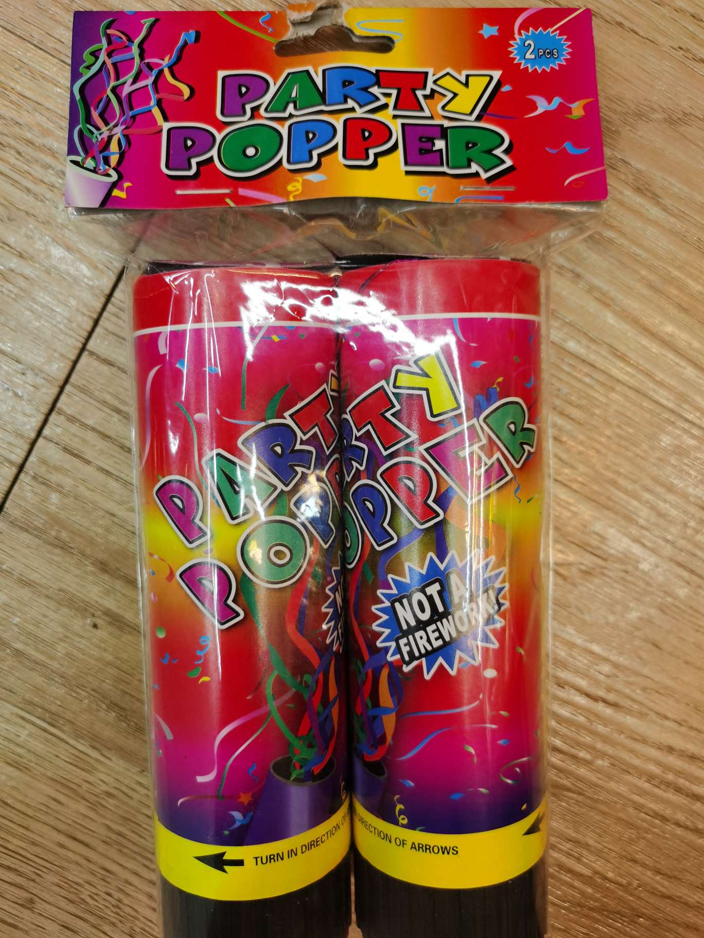 儿童弹簧礼花圣诞礼花派对用品15公分