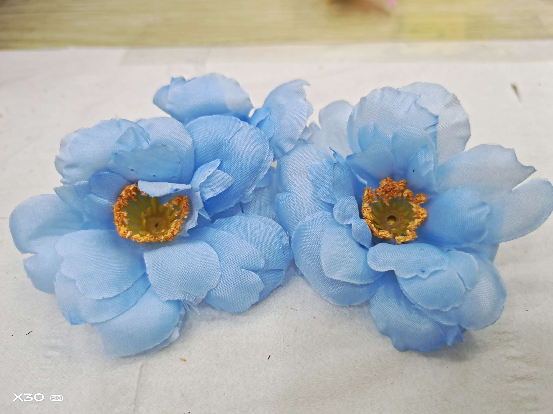 四层黄芯桅子花仿真花仿真花仿真花仿真花仿真花详情图7