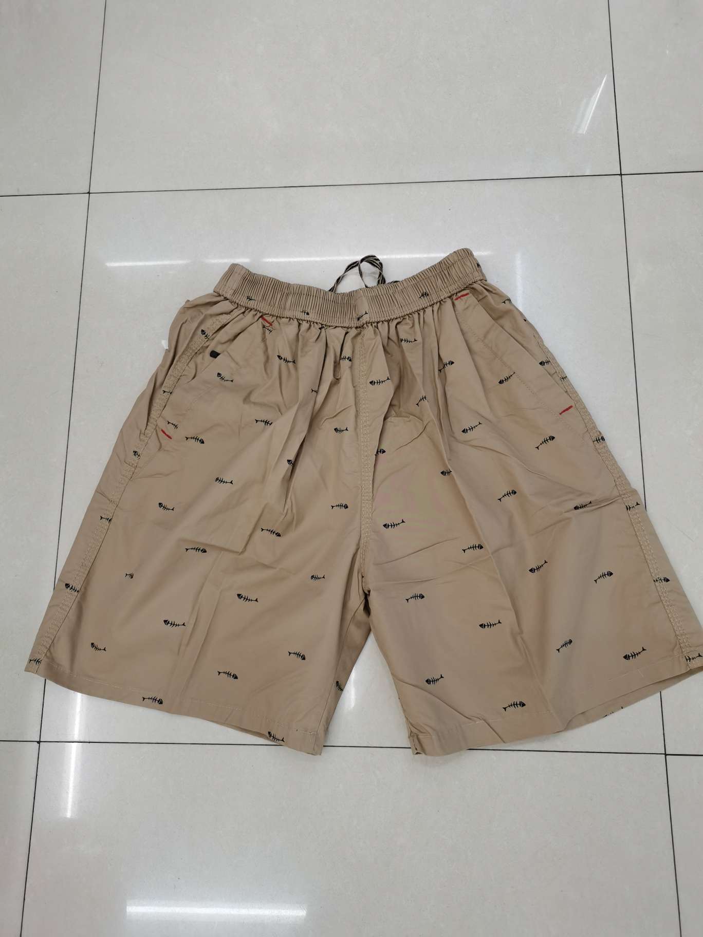 Beach trousers for men can be worn with woven cotton in large size and 5 min trousers in summer thumbnail