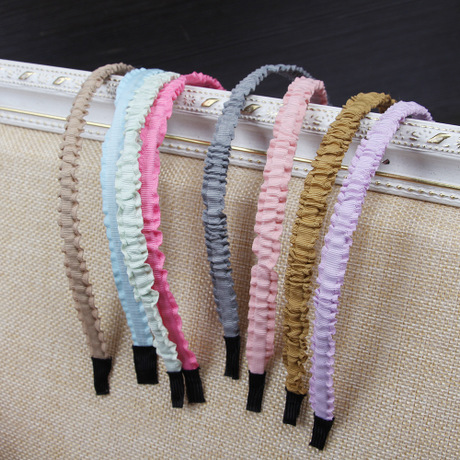 Ruffled Korean version of accessories accessories headband spot wholesale thumbnail