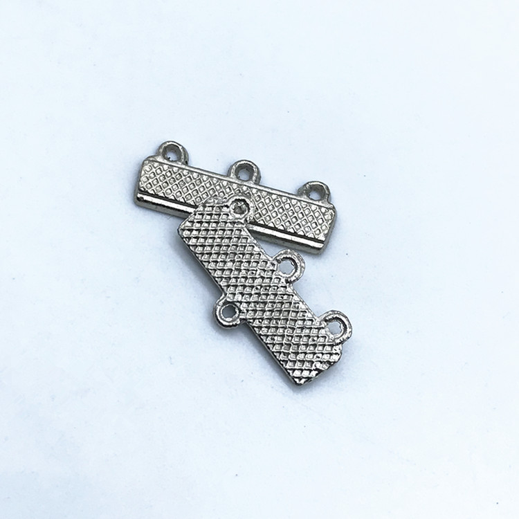 DIY alloy jewelry accessories, earrings, bracelets, hanging heads, multi-hole connector rods Specification image