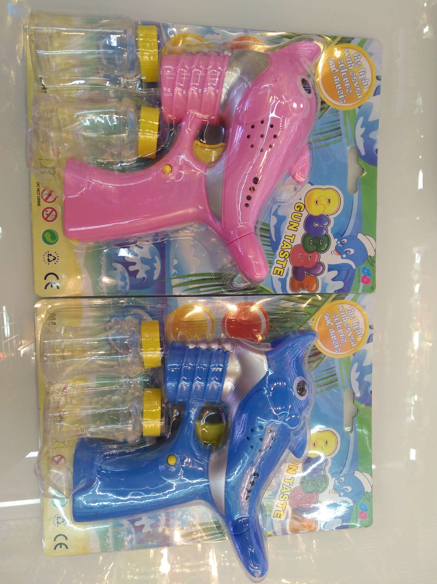 Electric dolphin Bubble gun thumbnail