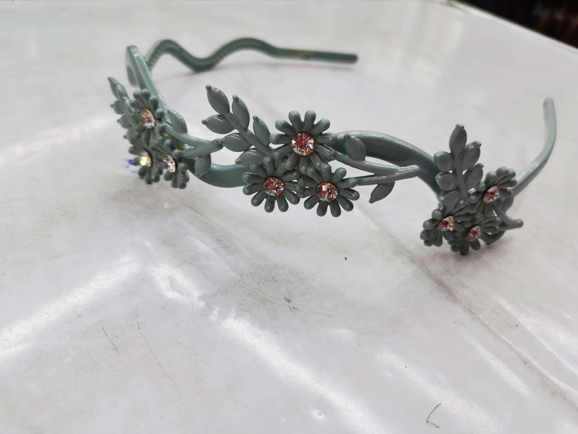 Korean web celebrity point diamond leaf flowers thumbnail