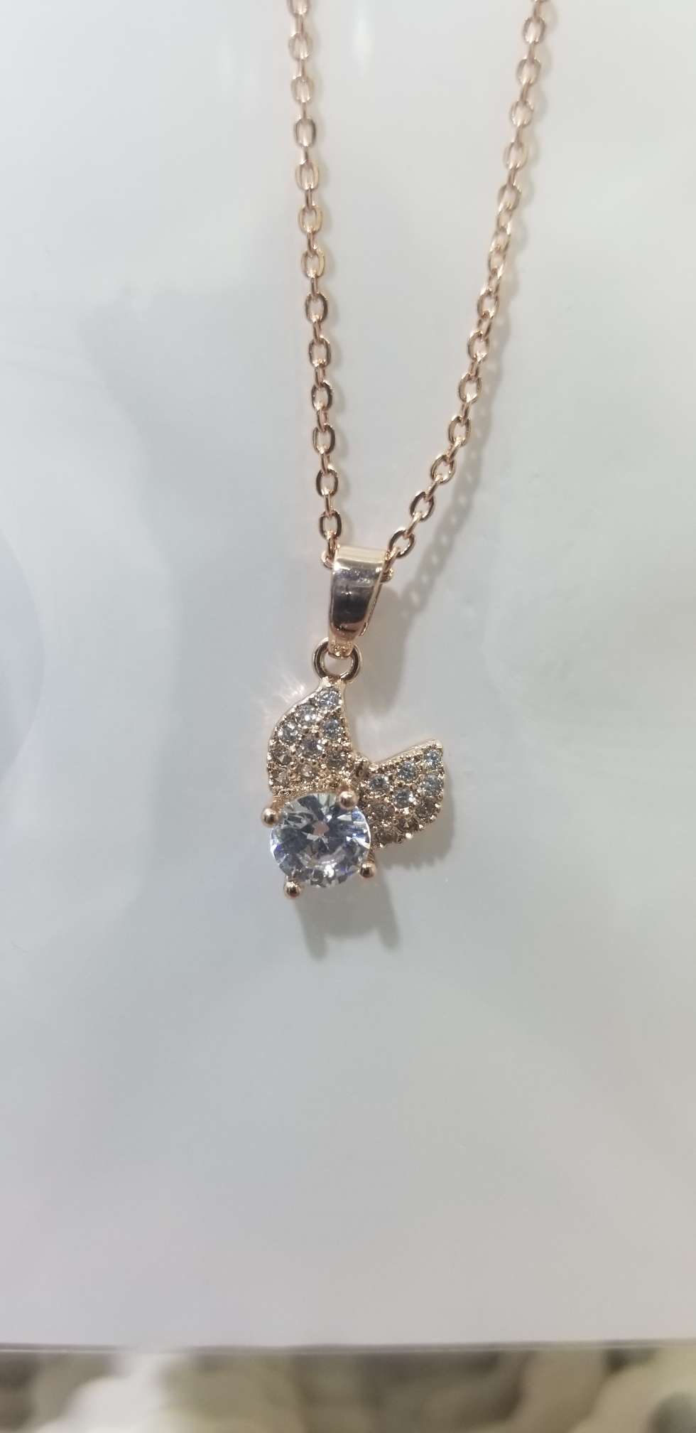 Vintage choker creative zircon necklace color fox full figure