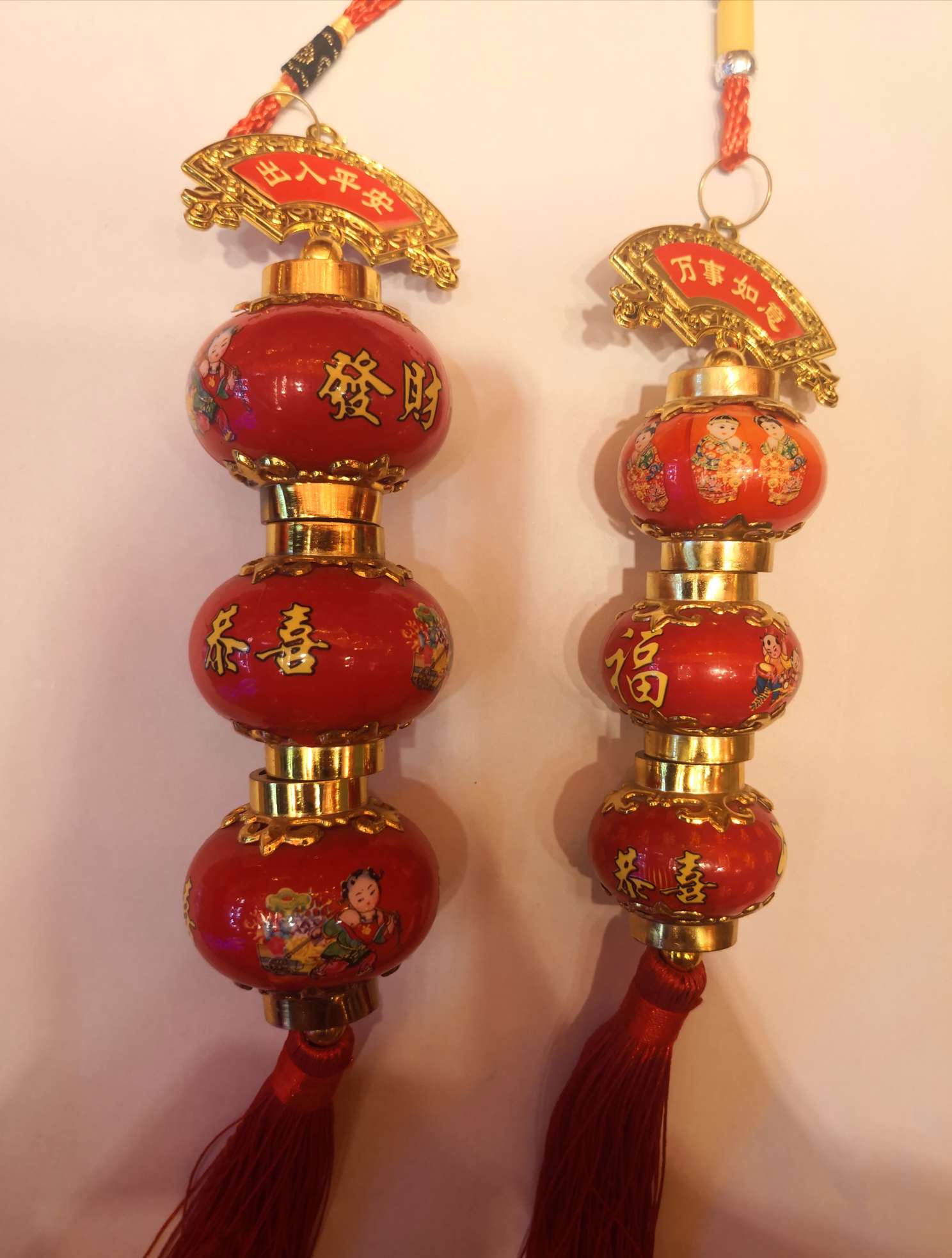 Octavia Decorative Little Three Lantern Example