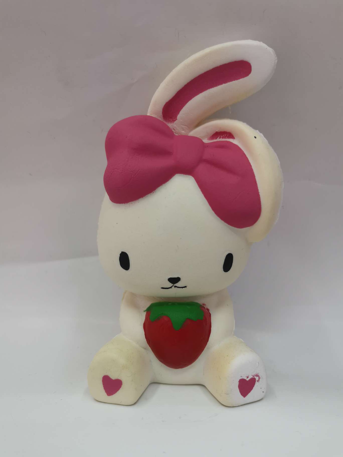 Squishy is slow to rebound and release pressure to vent PU Hai toys cross-border domestic sales buckle to vent new bow-eared rabbits thumbnail