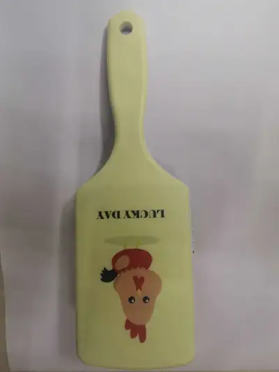 Printed Square Plate Comb