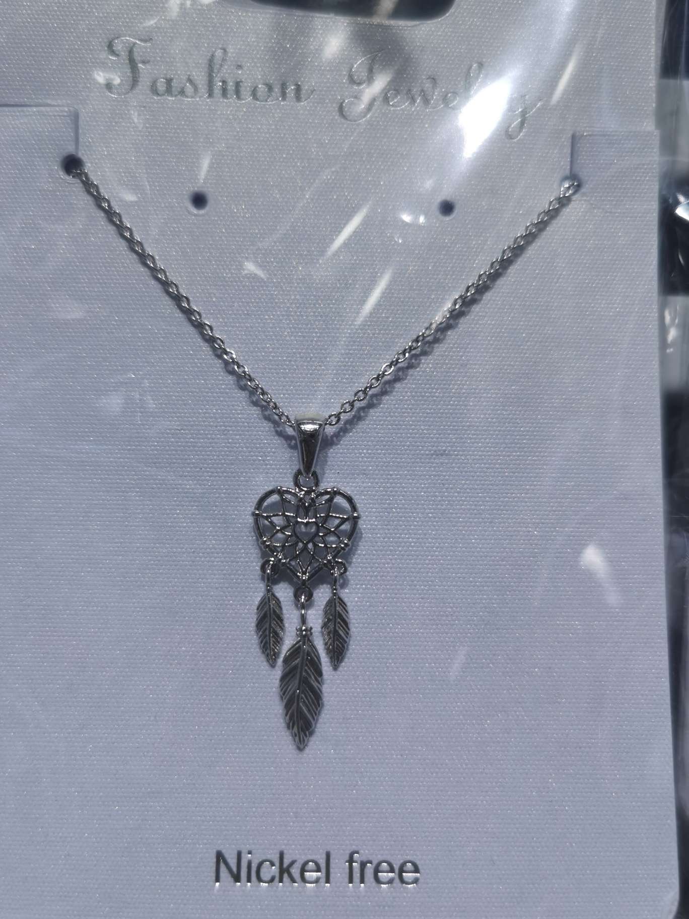 Dream catcher necklace thumbnail