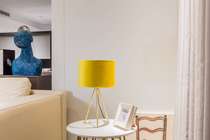 Flannelette table lamp Metal table lamp three stand table lamp modern decorative light