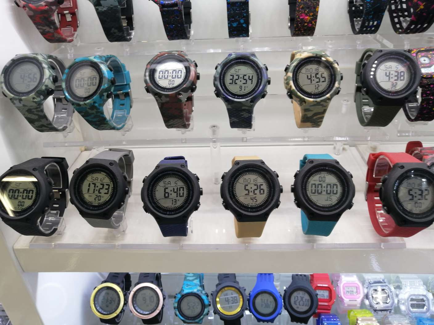Retro fashion, glass resin, water-resistant men's and women's watches Specification image