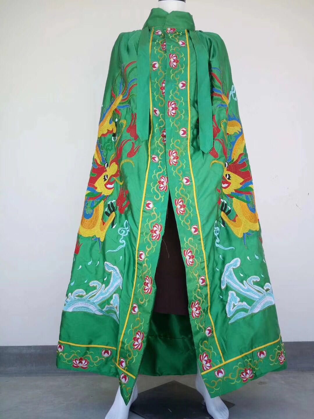 Buddhist Articles Guanyin Bodhisattva Cloak, Dragon Robe, Phoenix Robe, Lotus Robe, Buddha Robe, Buddha Robe, Five Lord Guan Gong Idol Embroidery Item Picture