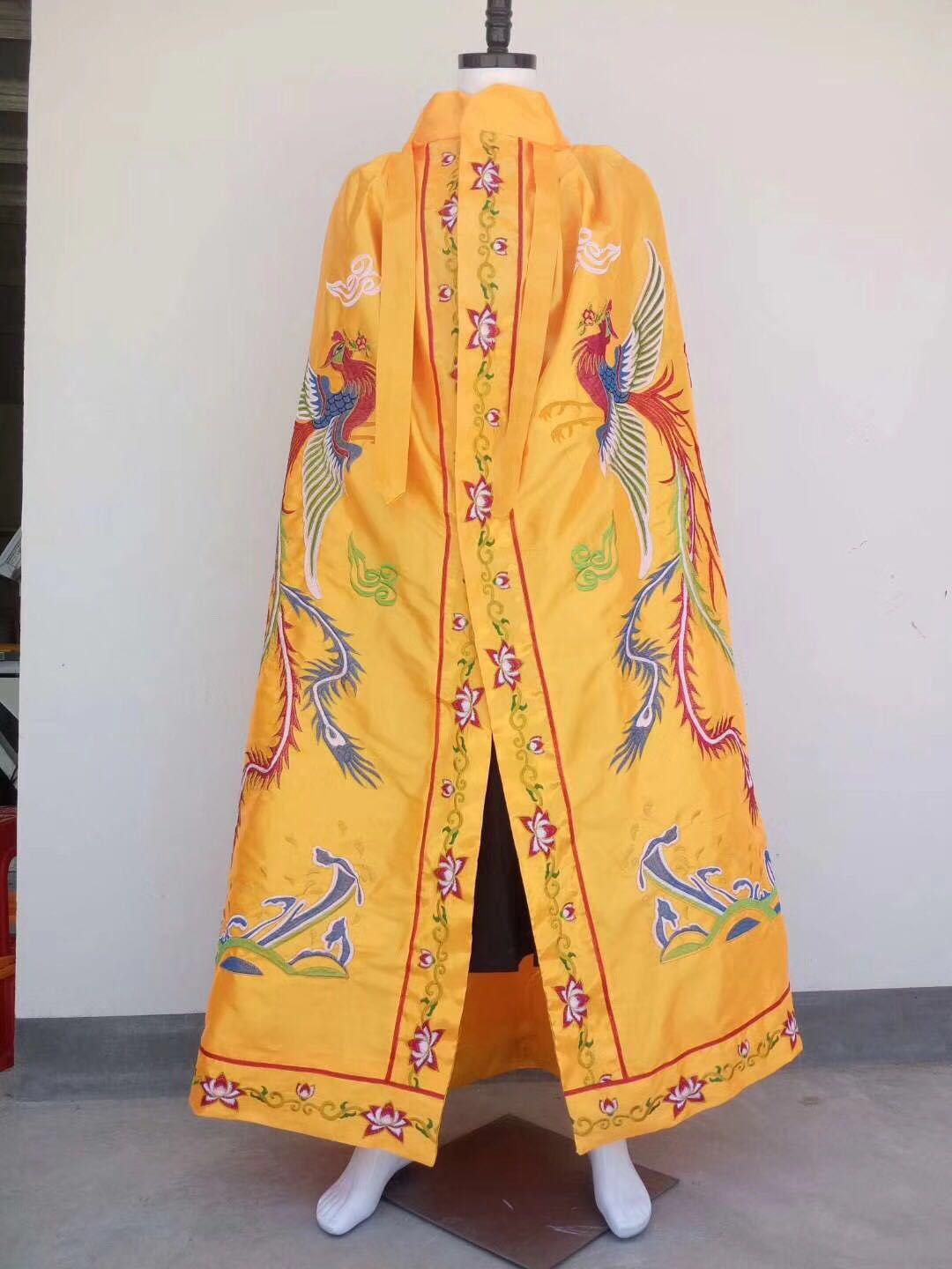 Buddhist Articles Guanyin Bodhisattva Cloak, Dragon Robe, Phoenix Robe, Lotus Robe, Buddha Robe, Buddha Robe, Five Lord Guan Gong Idol Embroidery undefined