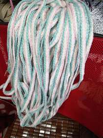 Four - color seven - spindle ribbon
