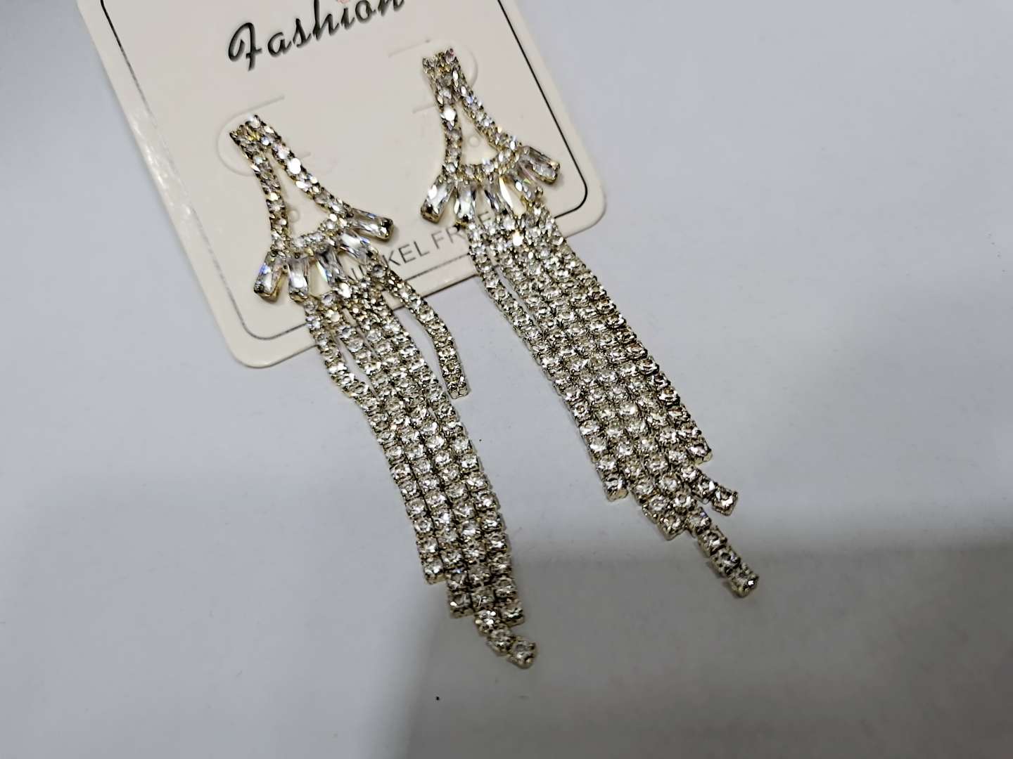 新款潮款韩国气质网红个性耳环长款耳坠显脸瘦耳饰批发价产品图