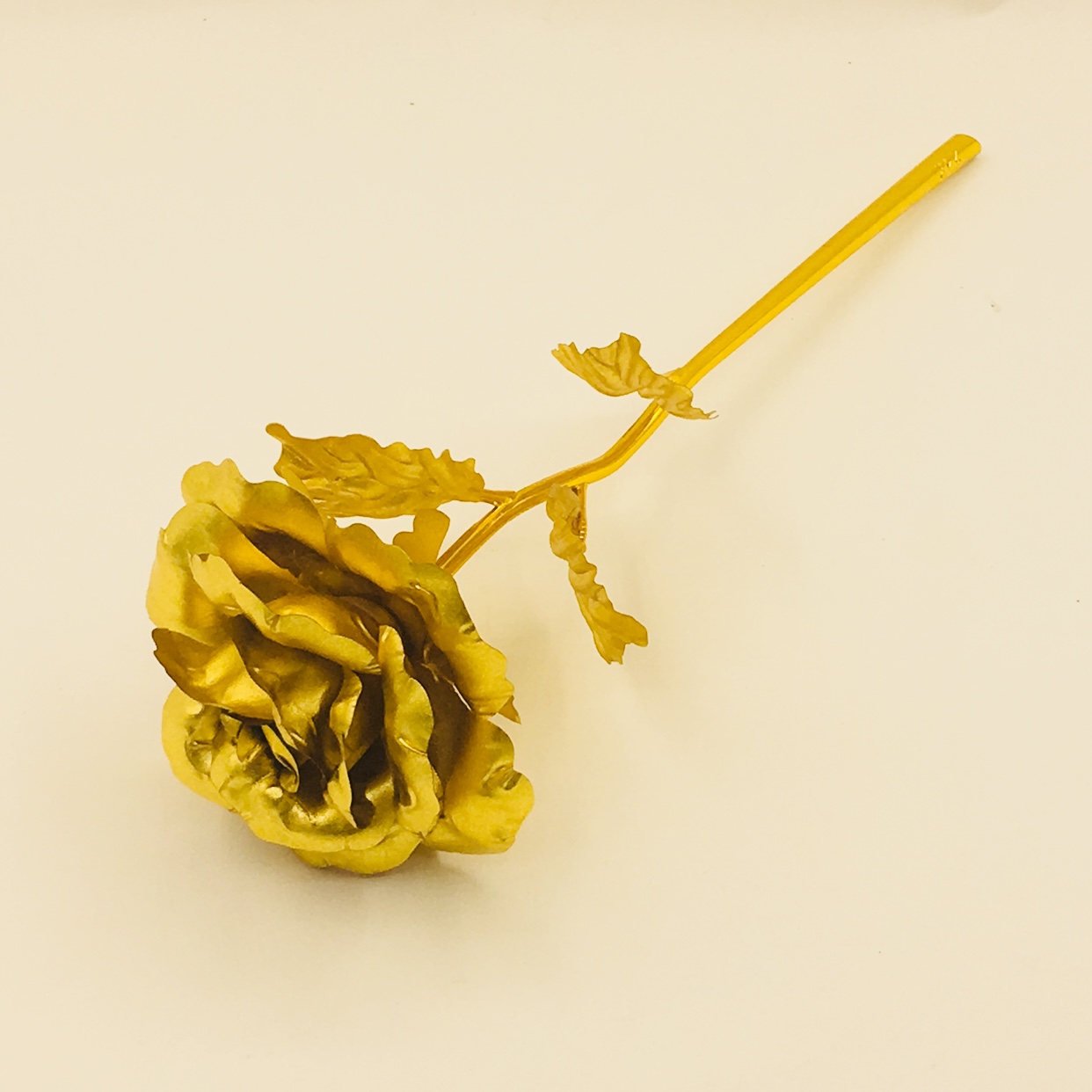24K gold foil rose artificial flower undefined
