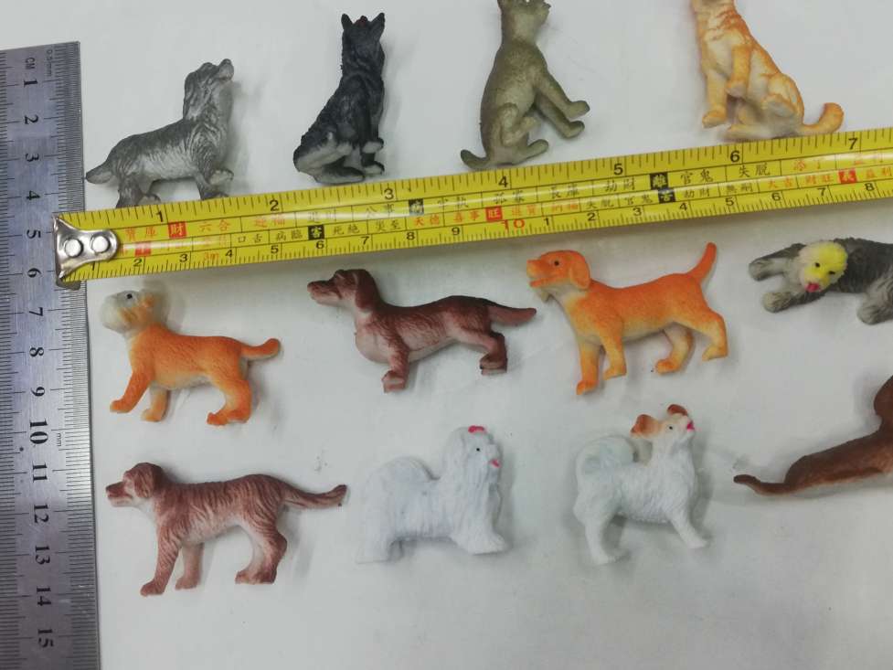 PVC塑胶仿真动物模型12款狗YL-042