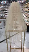 1.5m Western-style wedding veil, beaded and flowered, Amazon wedding supplies for export, Only Love details Picture