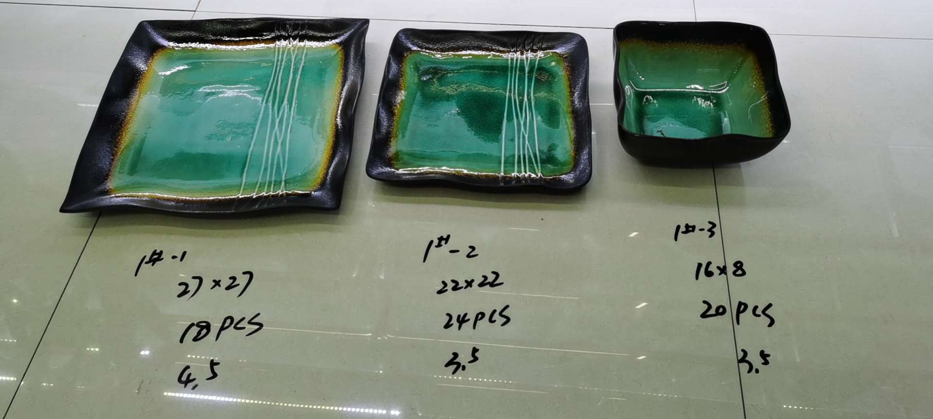 定制餐具实物图