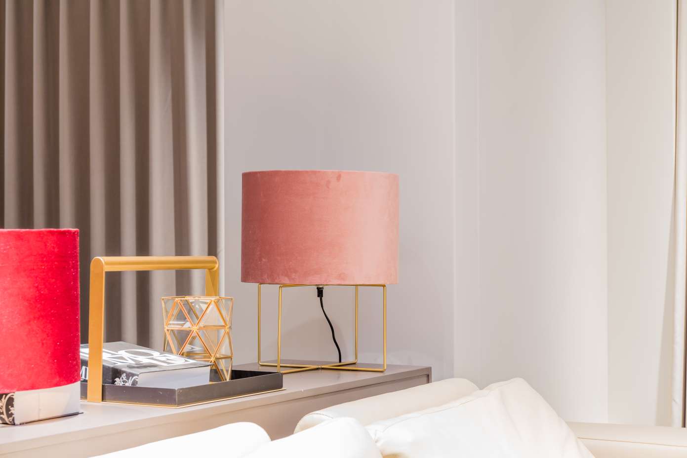 Flannelette Table Lamp Metal Table Lamp Wrought Iron Table Lamp Interior Decoration Light undefined