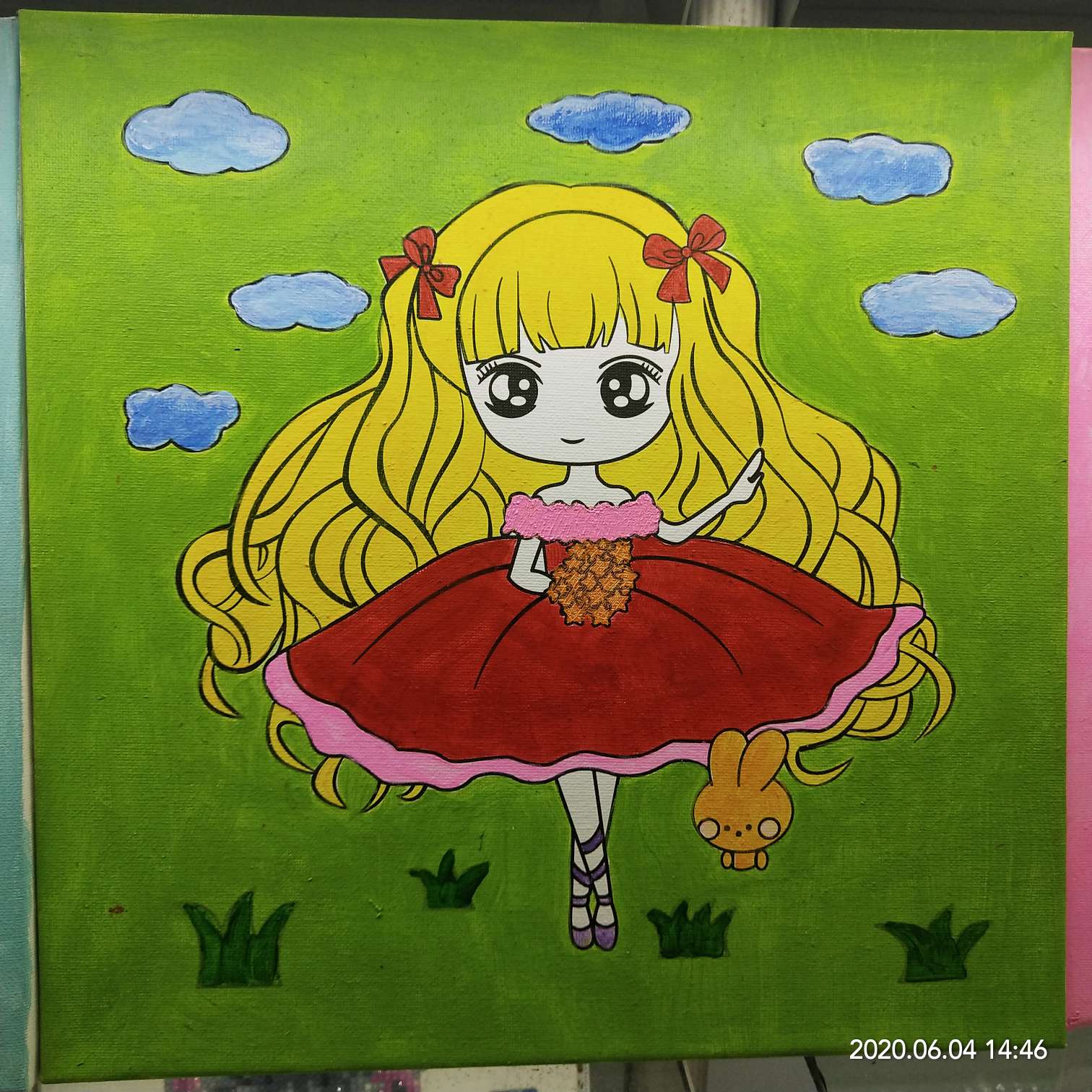 30×30趣味涂鸦画儿童手工制作玩具彩绘详情图7