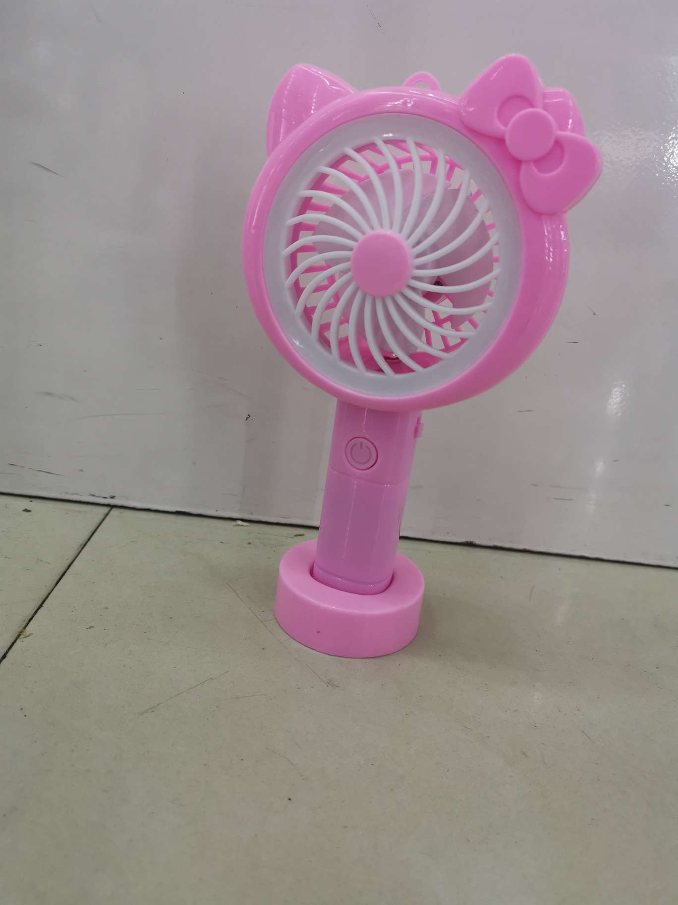 2020新款USB卡通带灯小风扇个厂家直销三款可选细节图