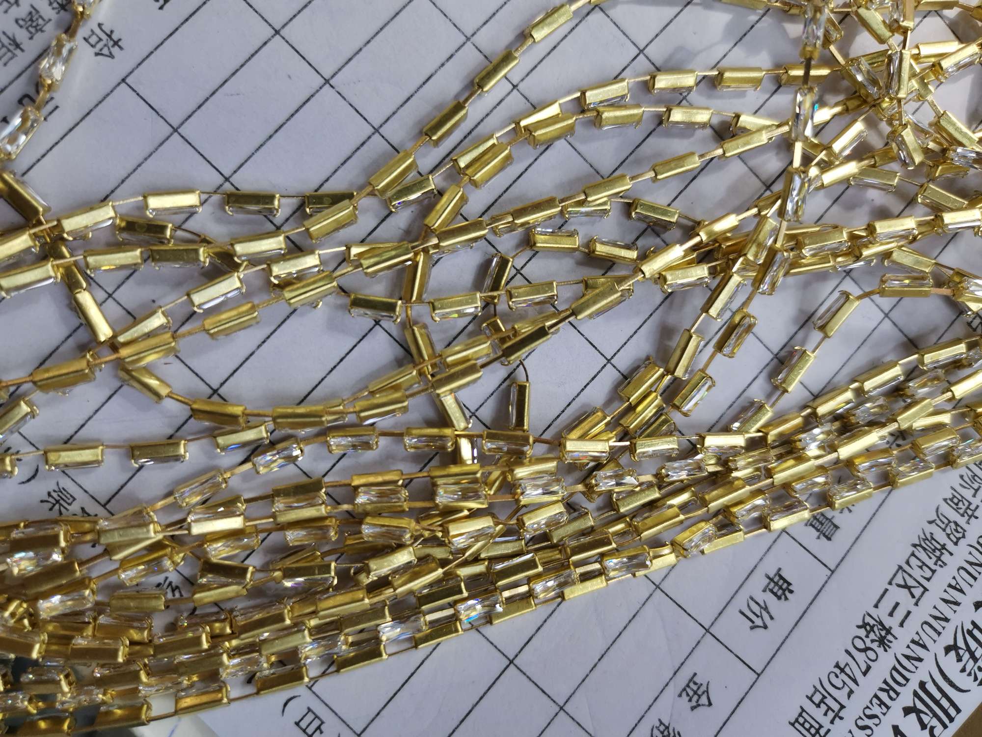 2 x 5 rectangular zirconium