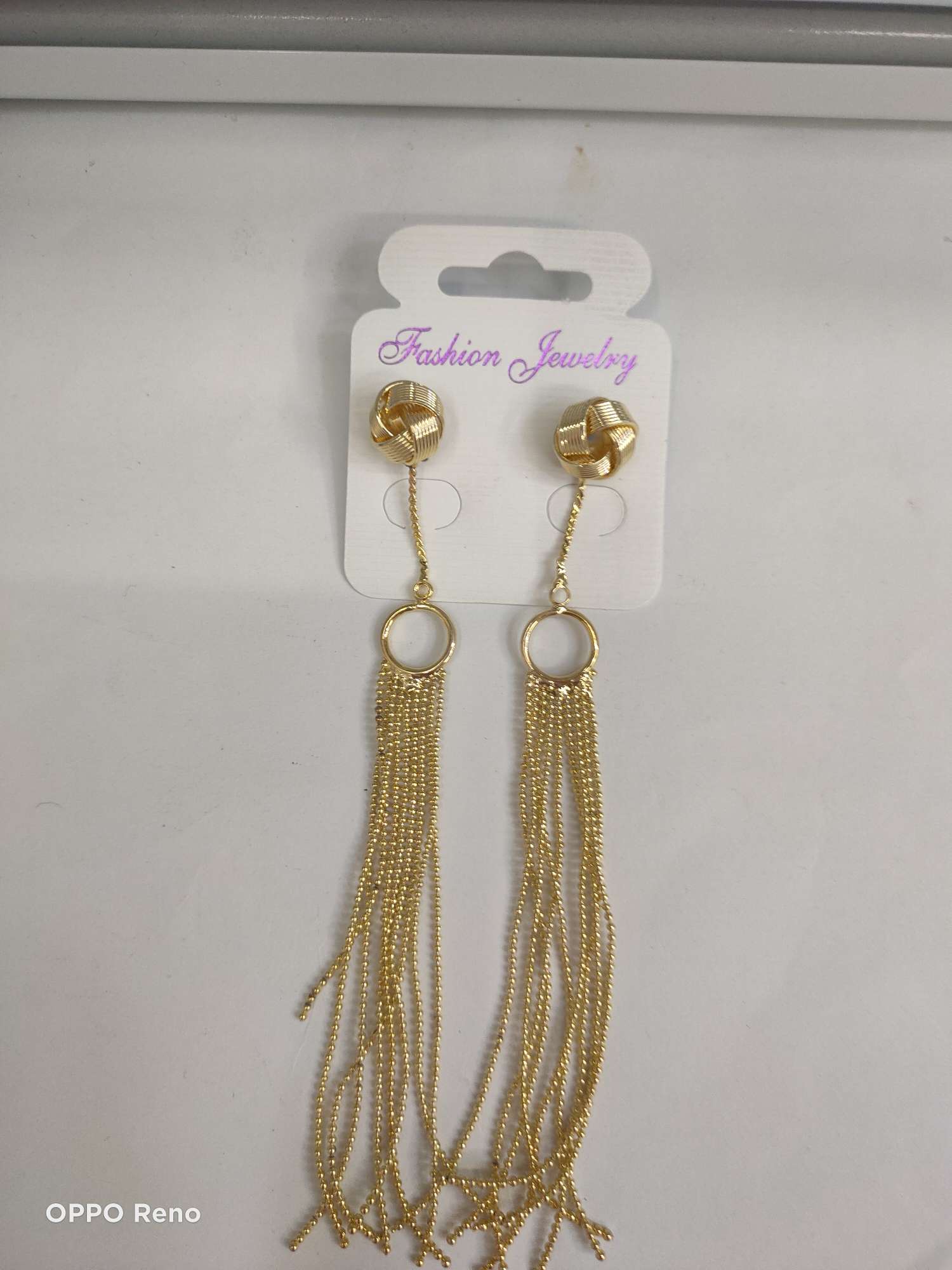 Korean style tassel earrings