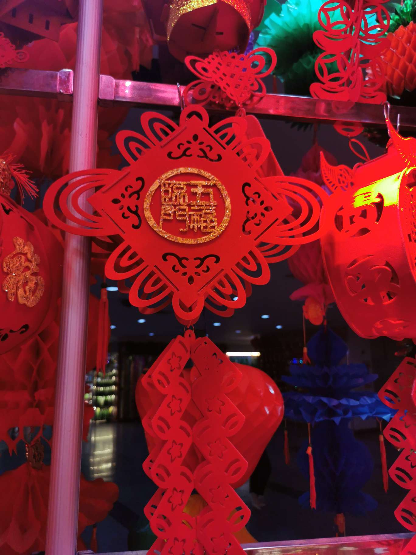 新年用品中国结灯笼图