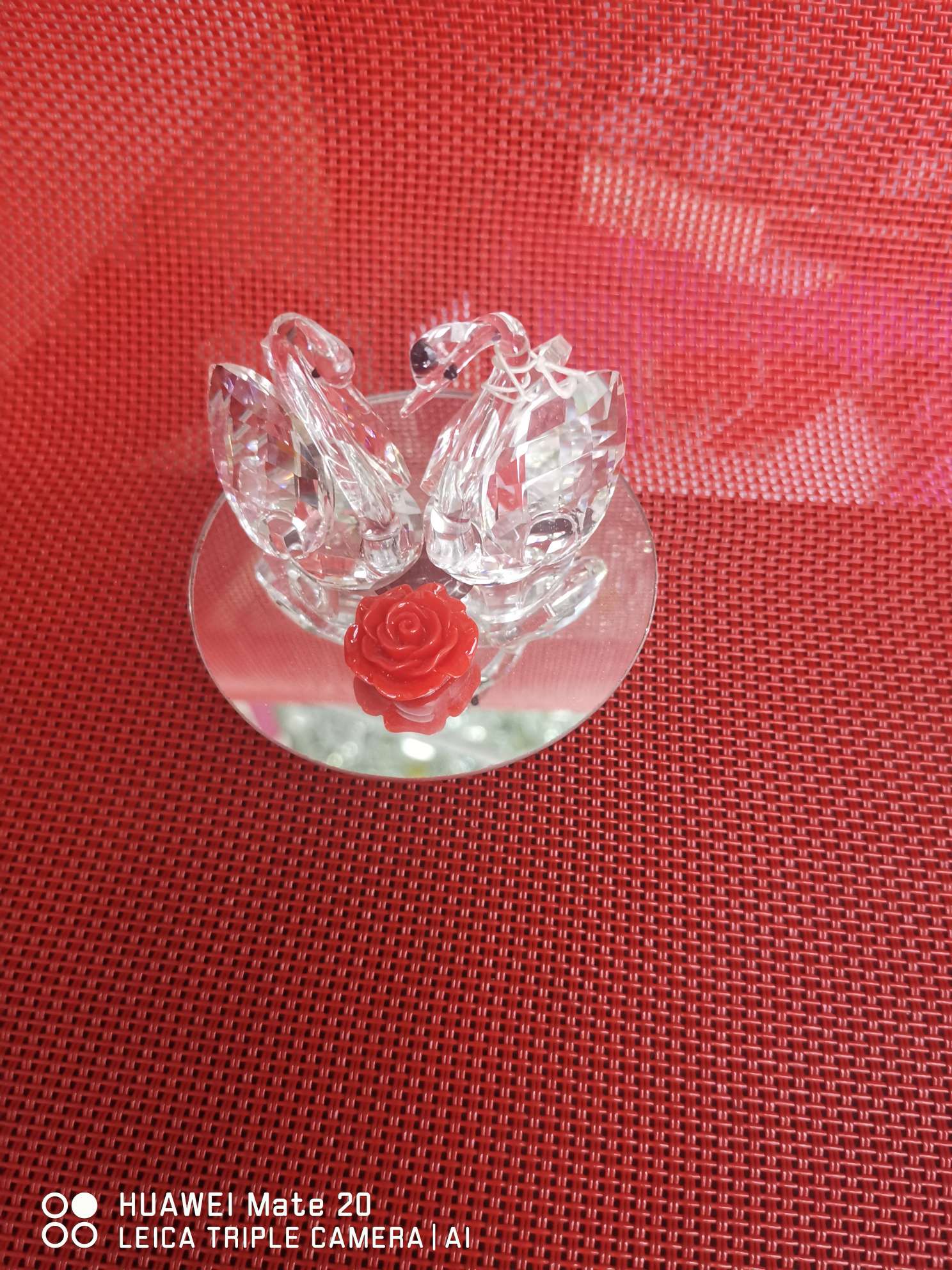 Fruit double swan heart thumbnail