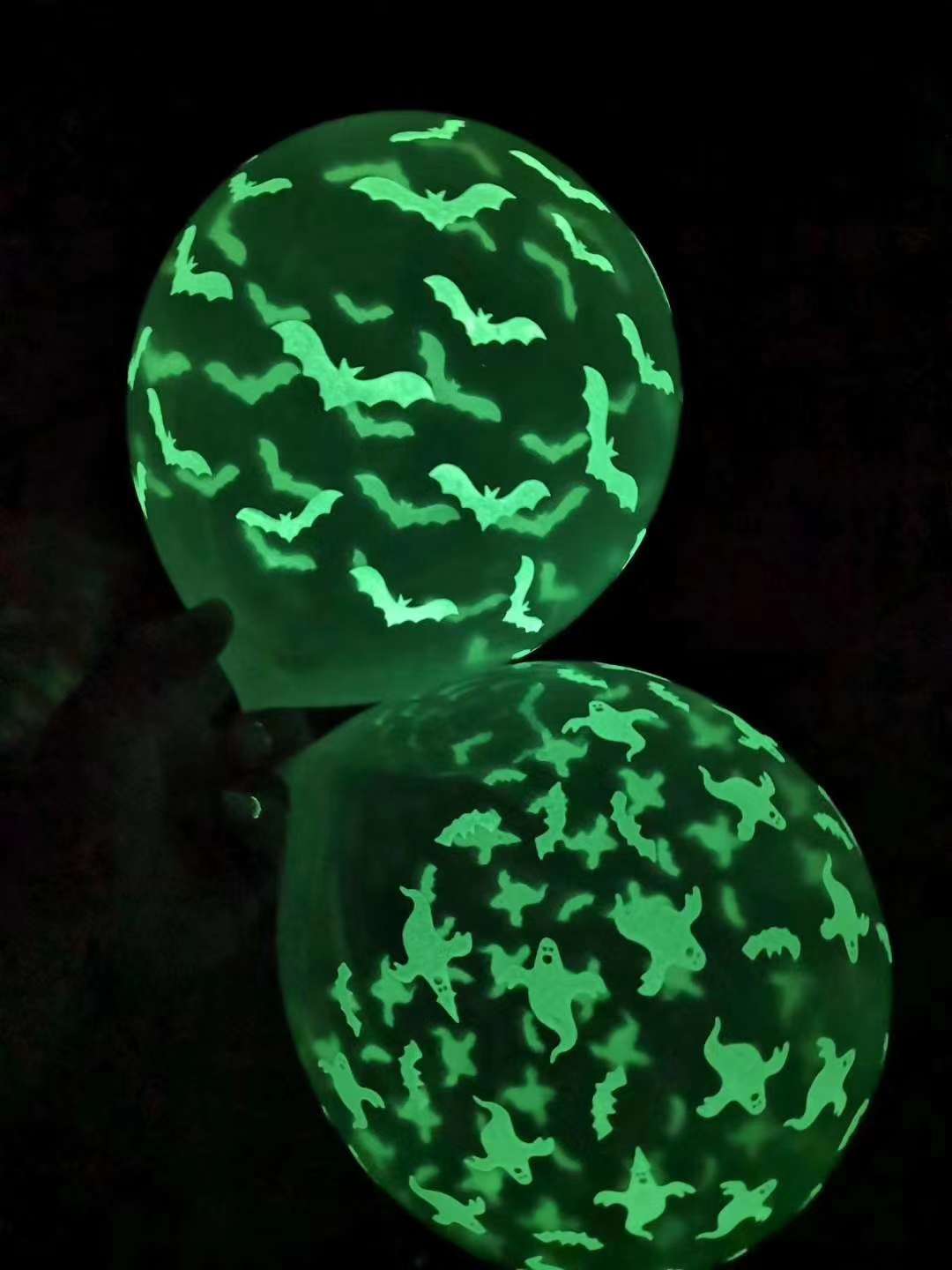 Luminous balloons, latex balloons