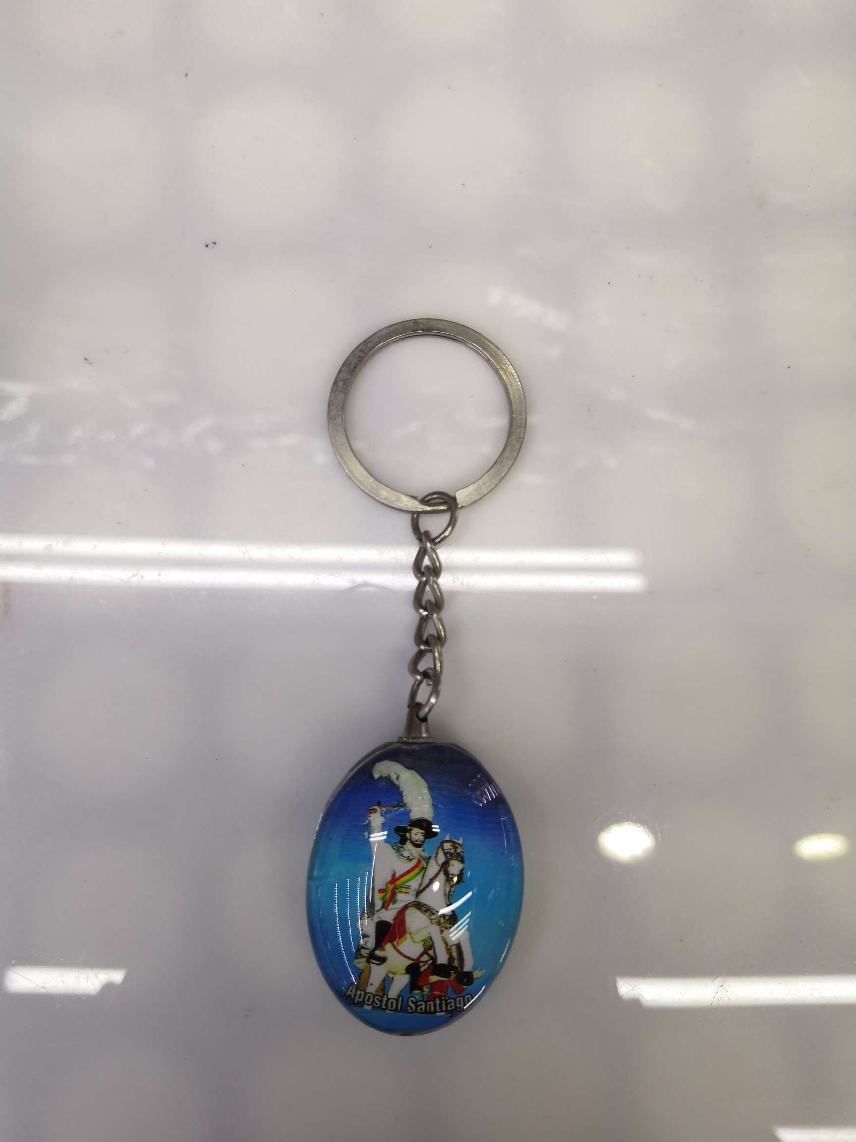 Yan Fan Crystal Craft 7951 Couple Keychains, bag hangers, Internet celebrity hangers, 35-oval keychains details Picture