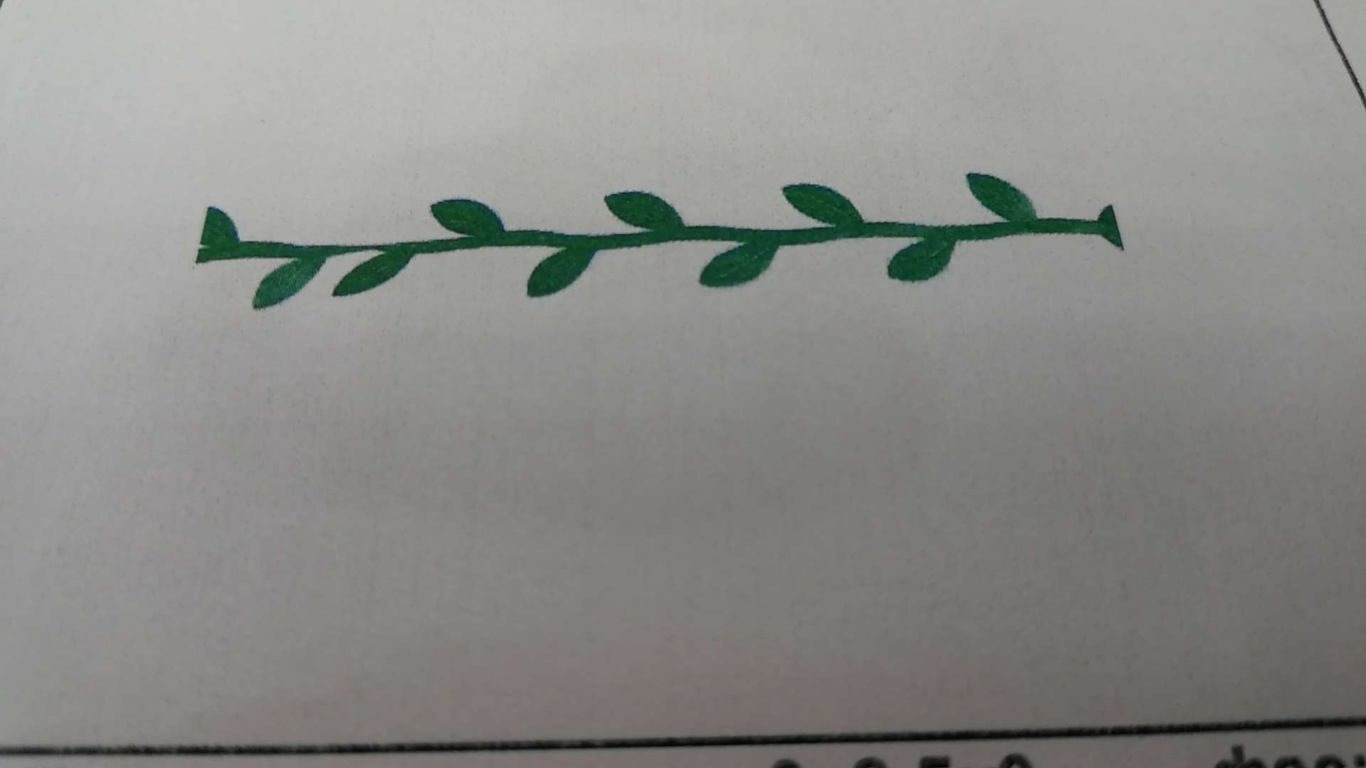 Cloth leaf