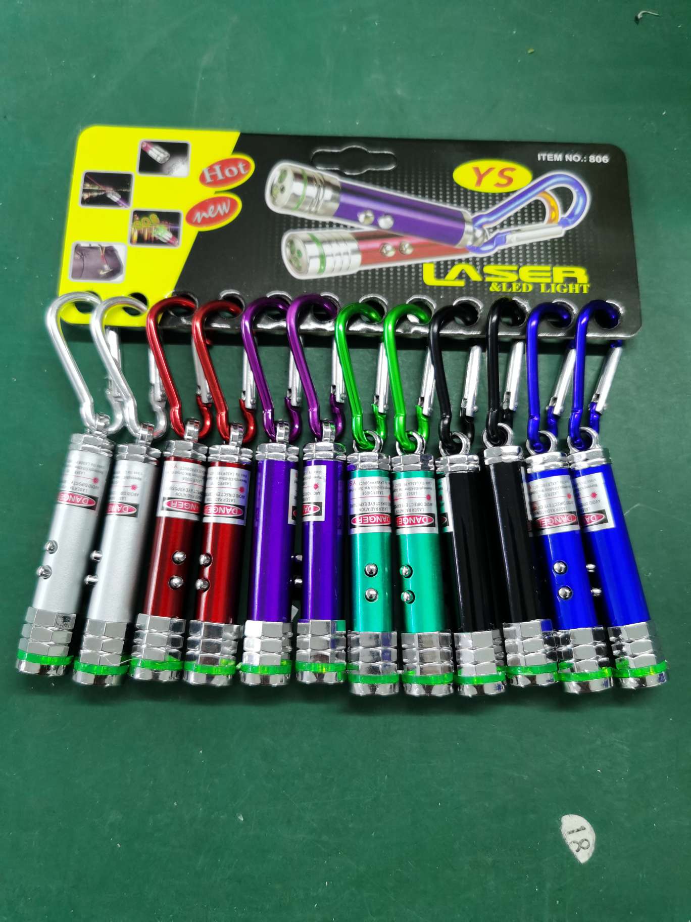 Flash flash card laser light thumbnail