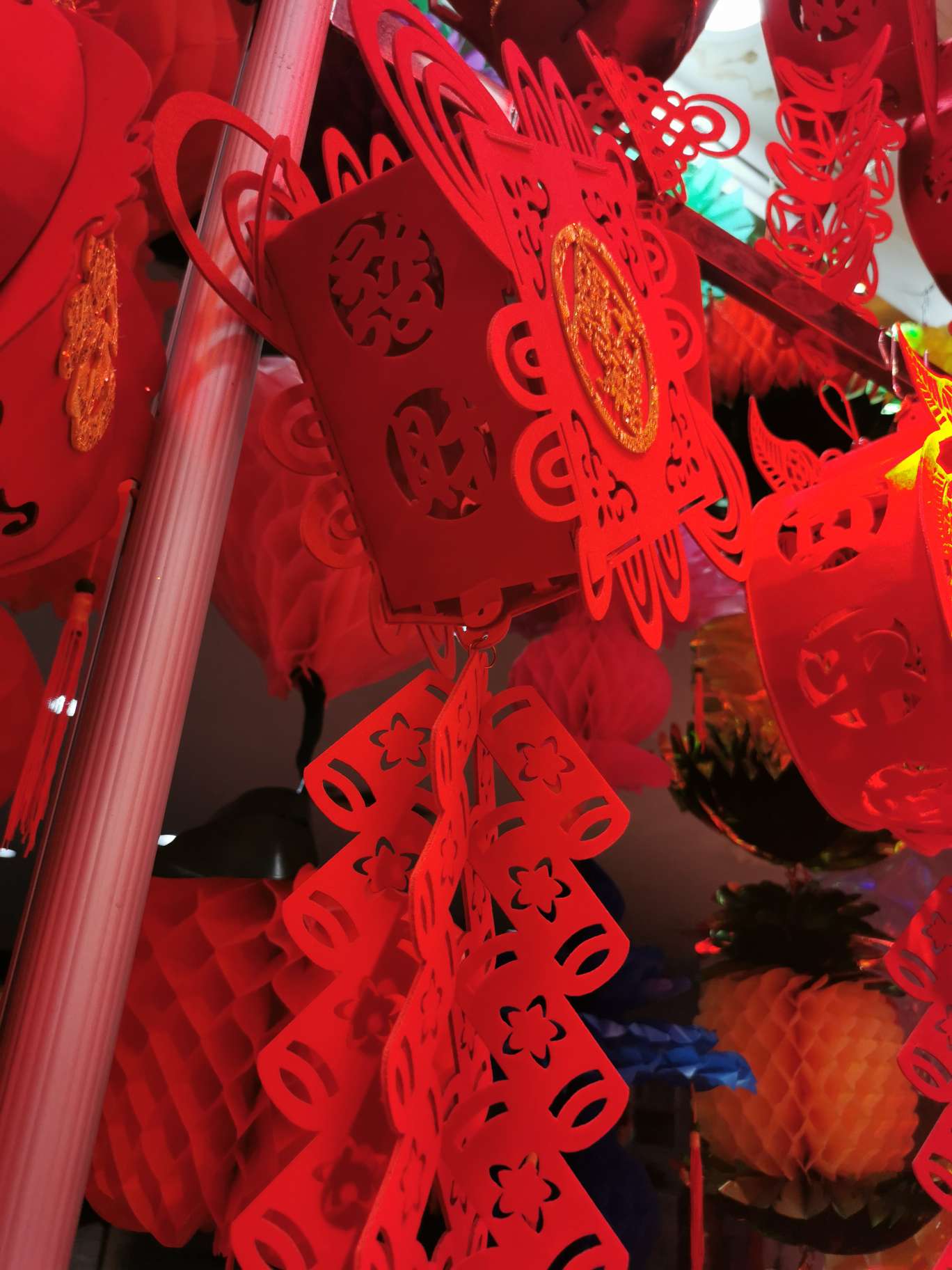 新年用品中国结灯笼产品图