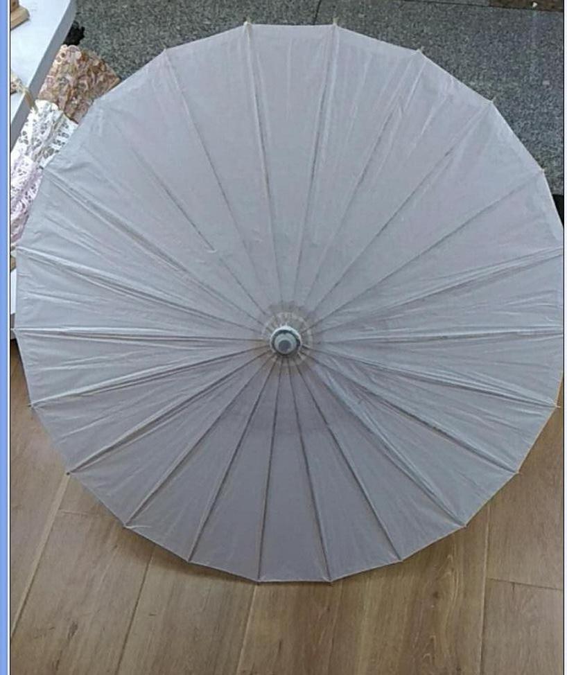 多规格白纸伞，tiy绘画伞，具体尺寸价格请询13806795012详情图2