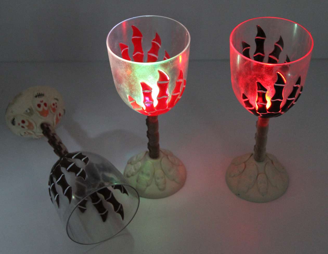 闪光酒吧用品/感应发光杯细节图