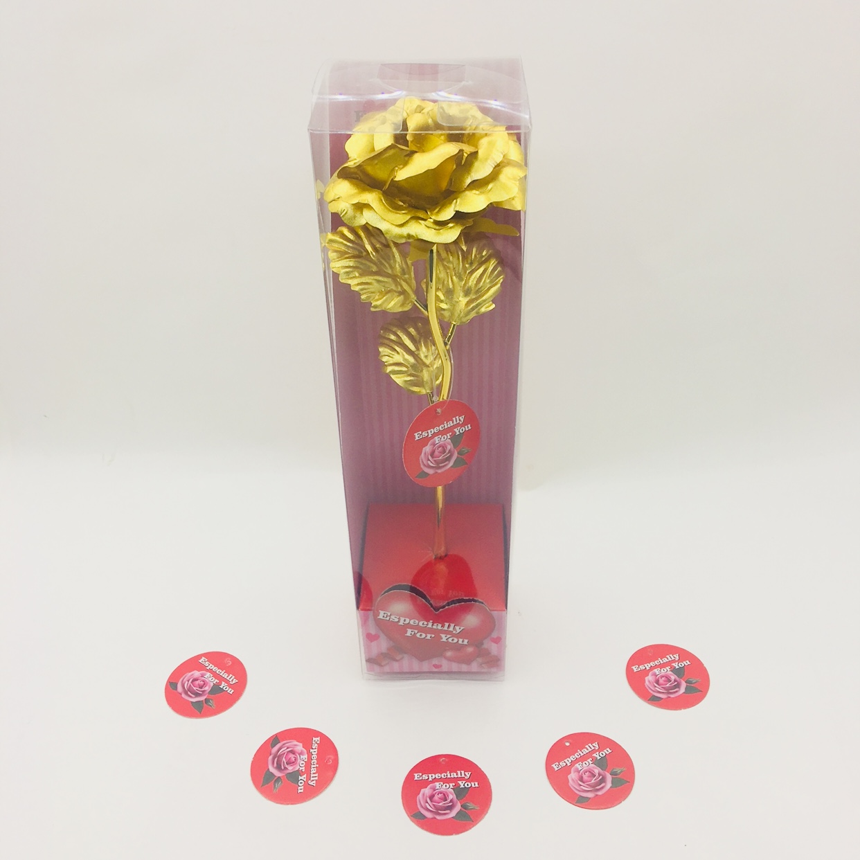 金箔玫瑰花 送老婆 送女朋友 24K金箔玫瑰花创意礼品详情图9