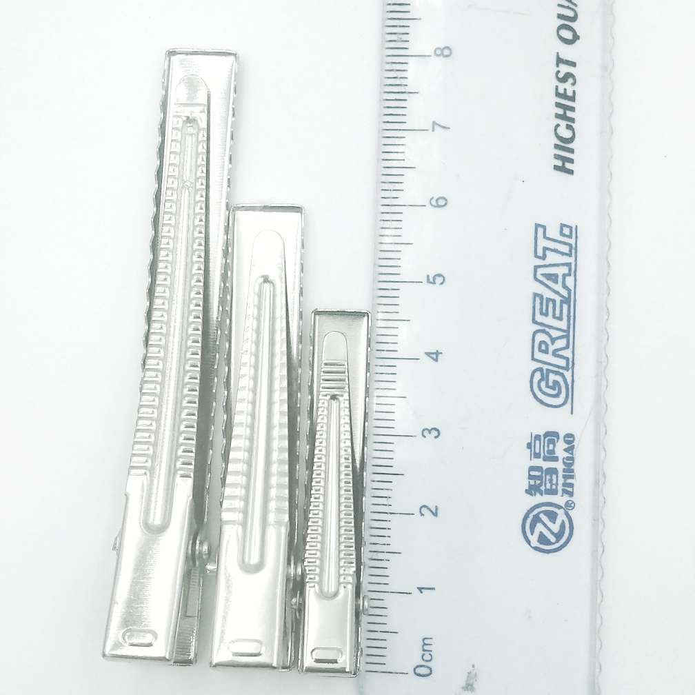 8Cm Thick Square Clip Diy Jewelry Accessories Nickel Duck Beak Clip Handmade Diy Hair Clip Self-Made Hair Clip Hand-Made Jewelry Clip Hair Clip Headband Bow Material Accessories undefined
