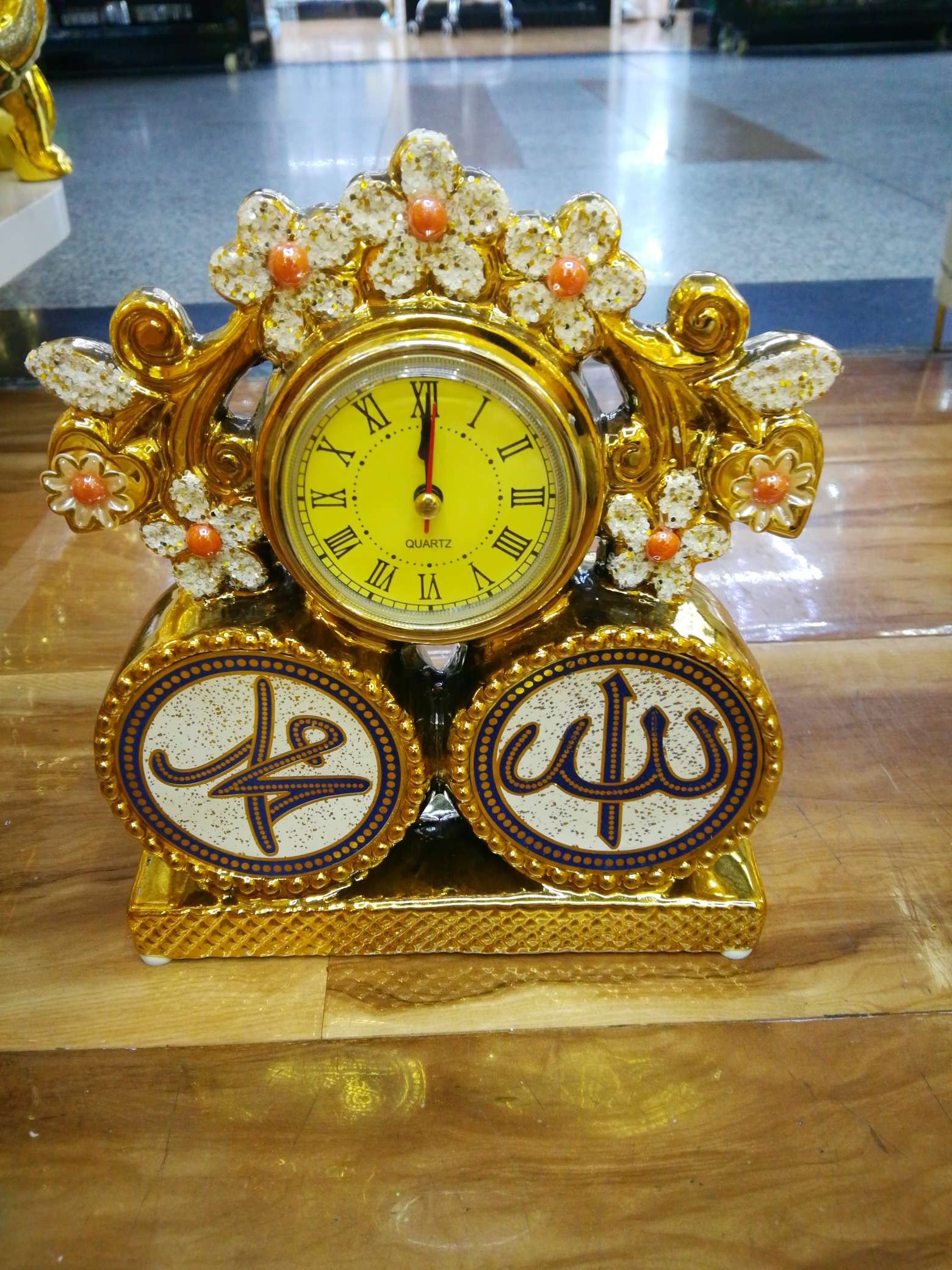 Ceramic clock and watch arrangement thumbnail