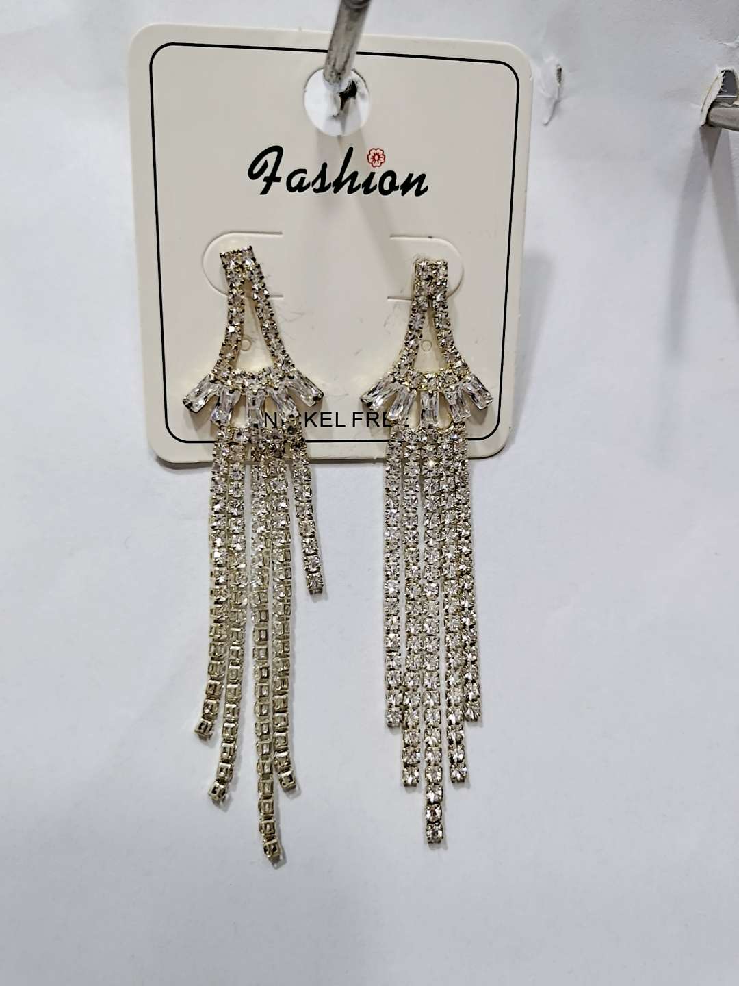 新款潮款韩国气质网红个性耳环长款耳坠显脸瘦耳饰批发价图