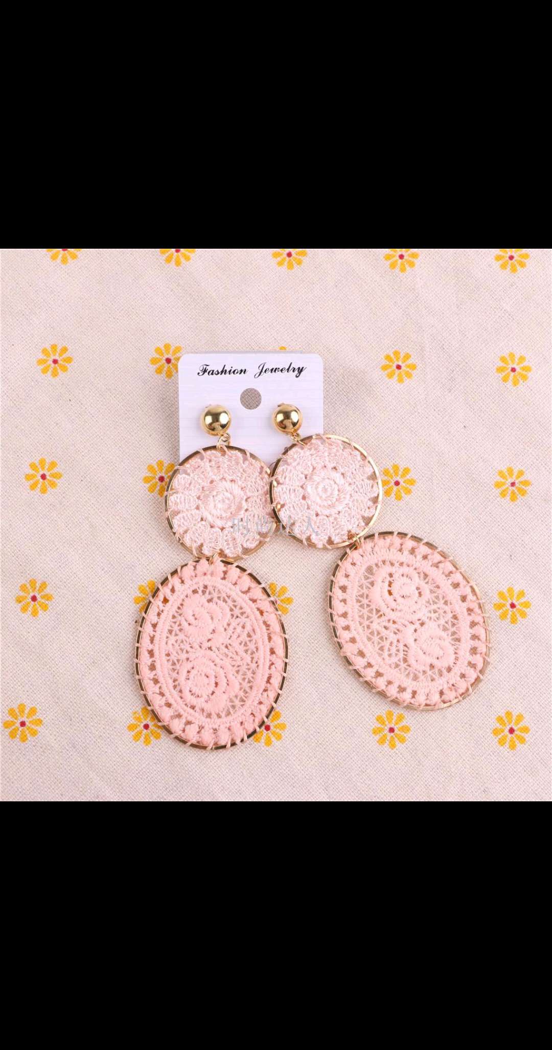 DIY jewelry accessories: Pure copper plated with 18k real gold, hollow circle heart pendant, stud earrings, necklace, neckchain, pendant Item Picture