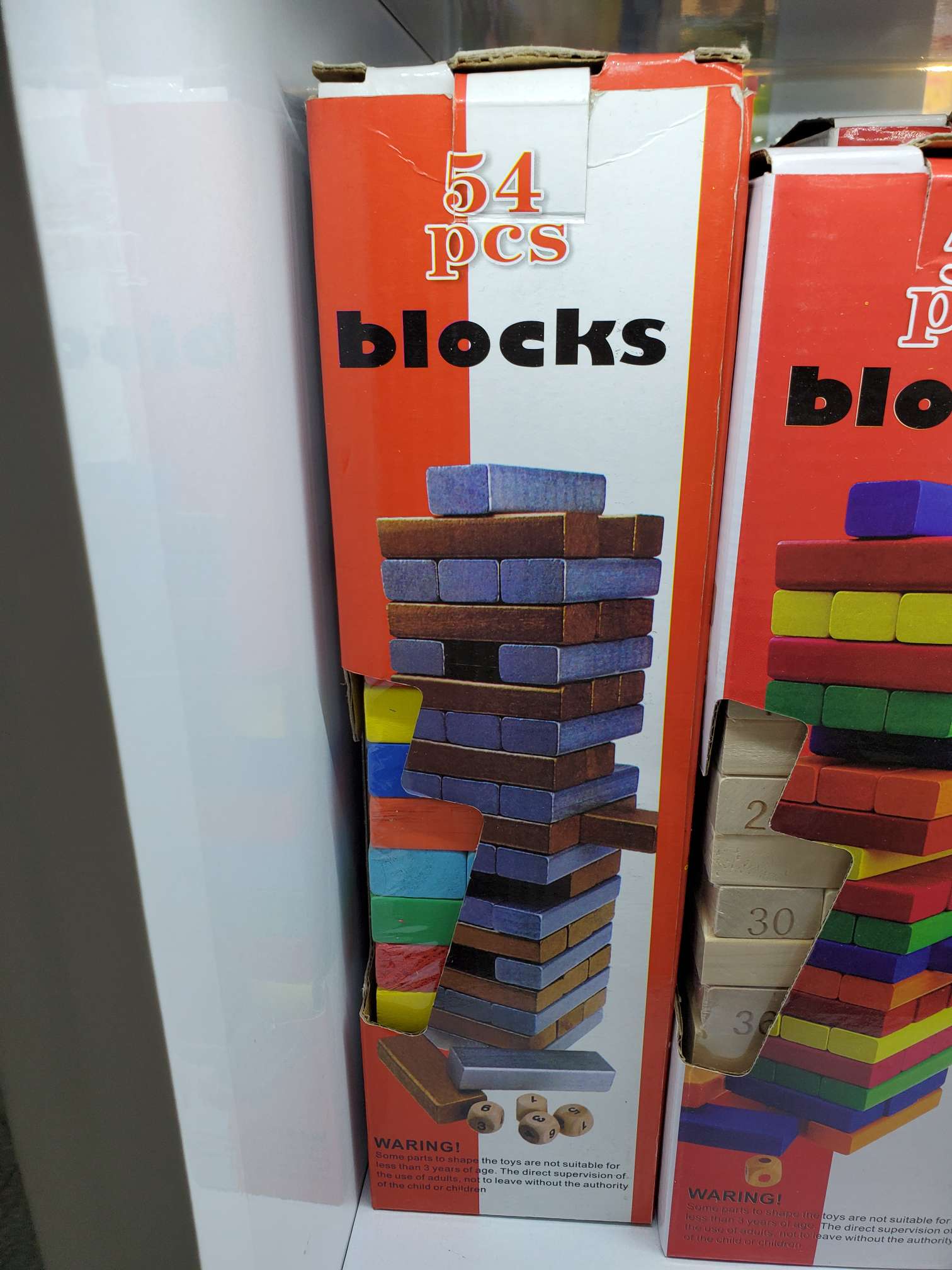 54 pieces of color stacked height details Picture