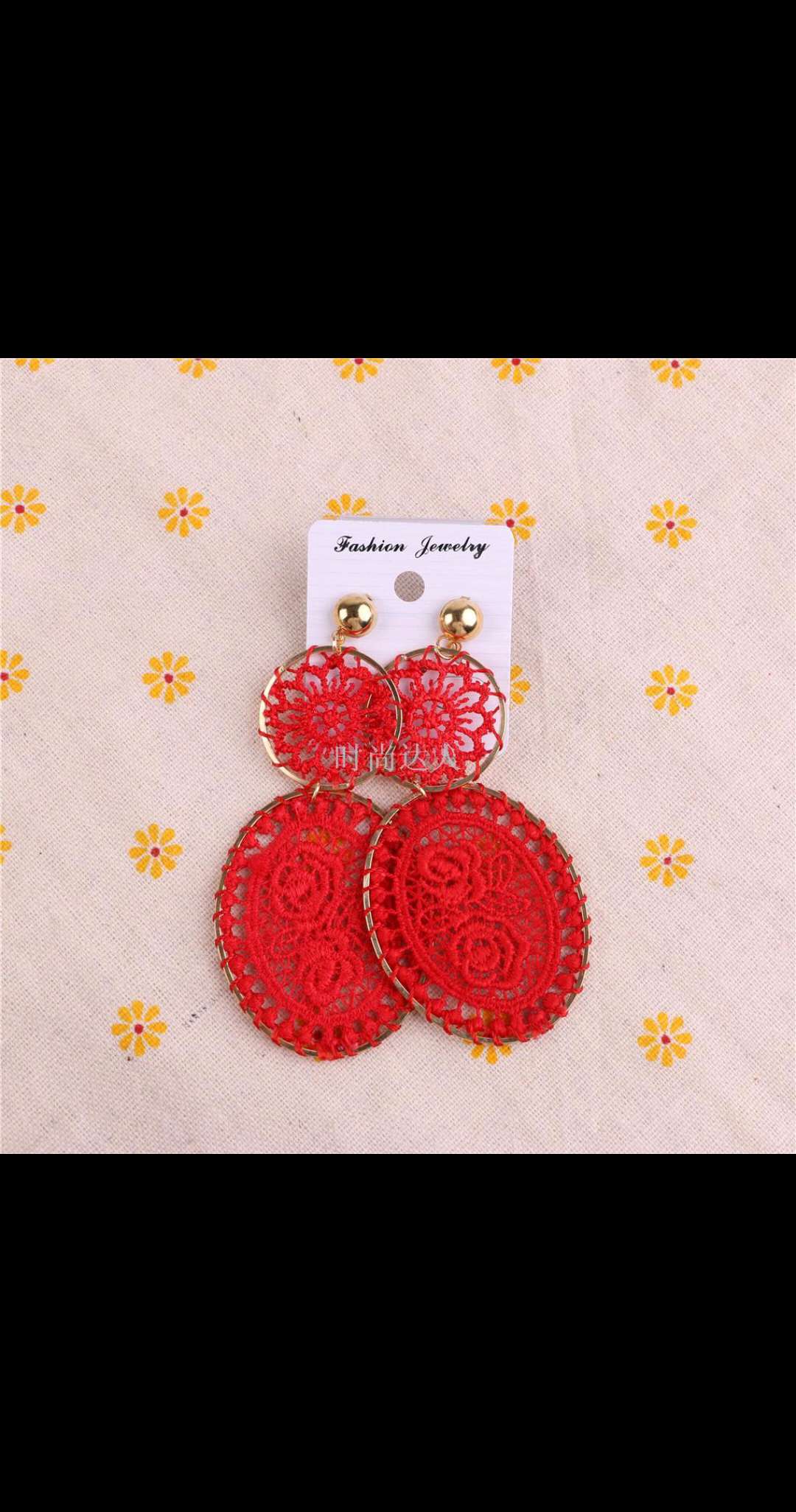 DIY jewelry accessories: Pure copper plated with 18k real gold, hollow circle heart pendant, stud earrings, necklace, neckchain, pendant undefined