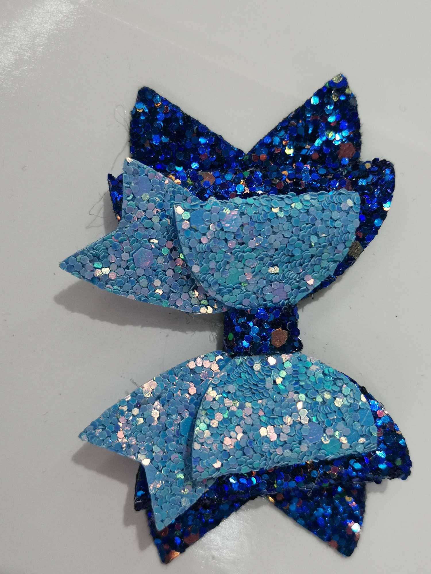 Ceramic two-color four-layer bow details Picture
