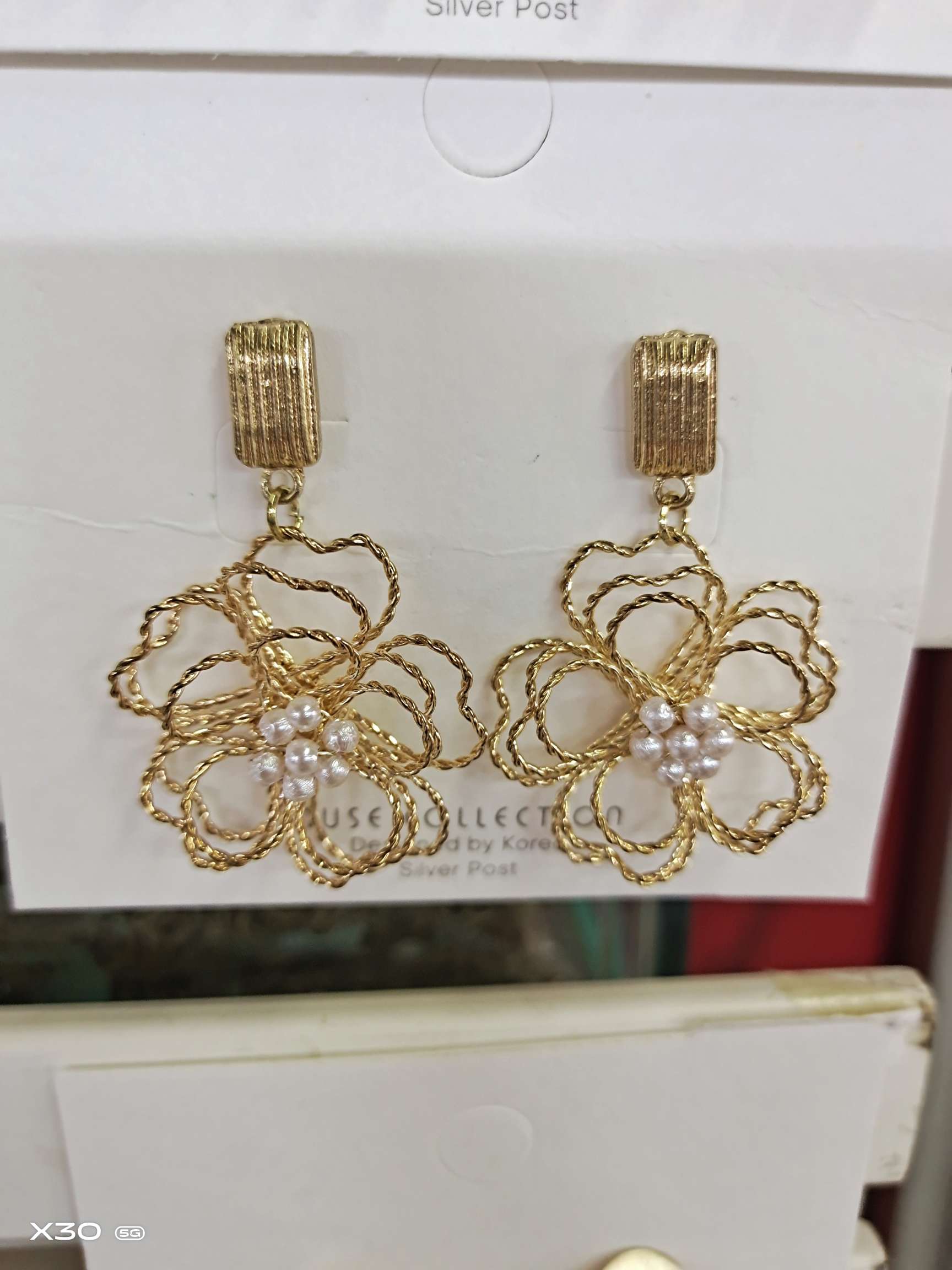 批花珍珠手工花 东雅饰品配件 R545412