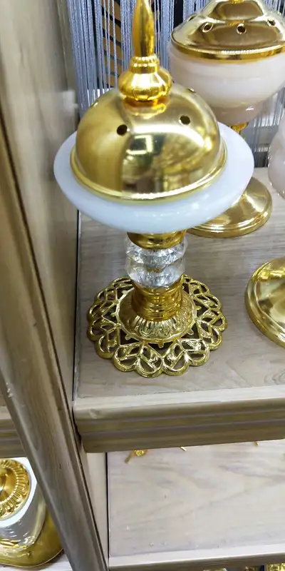 Jade Glass Incense Burner