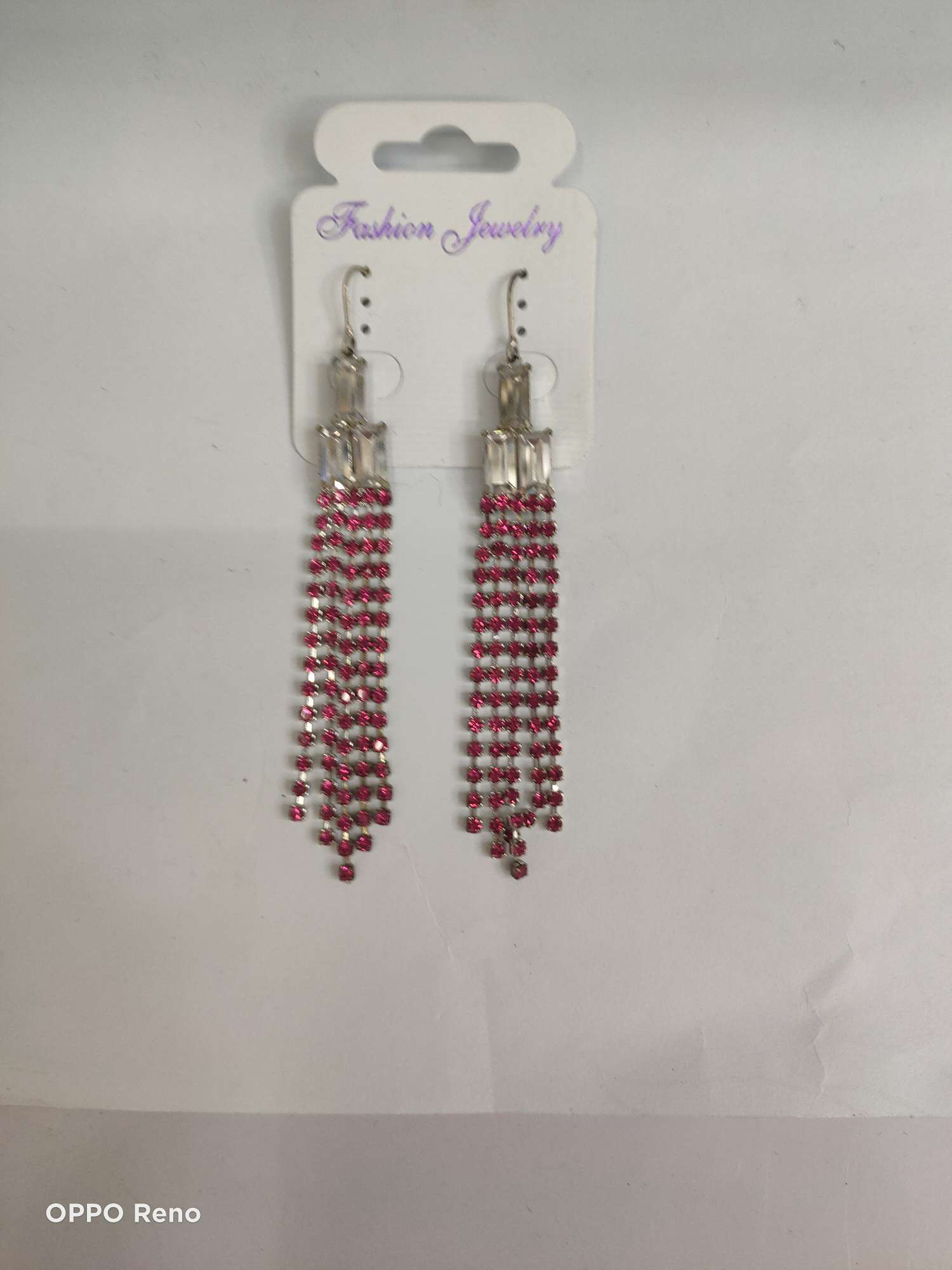Korean style glass earrings