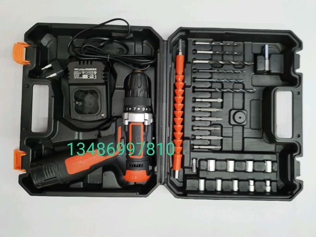 Hand drill Lithium drill Power tools Electric screwdriver brushless plate hand undefined